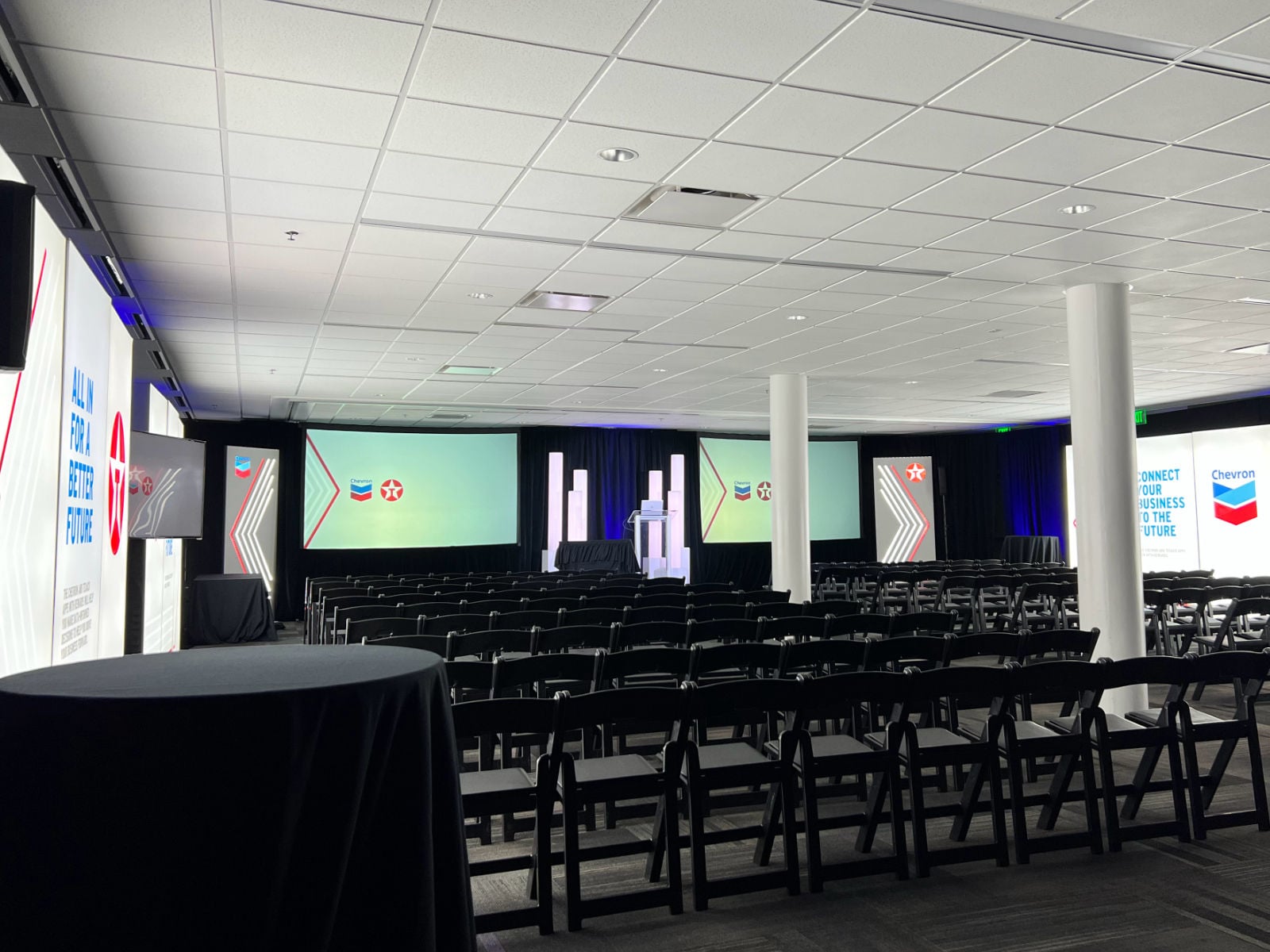PLAY gear set up at an event